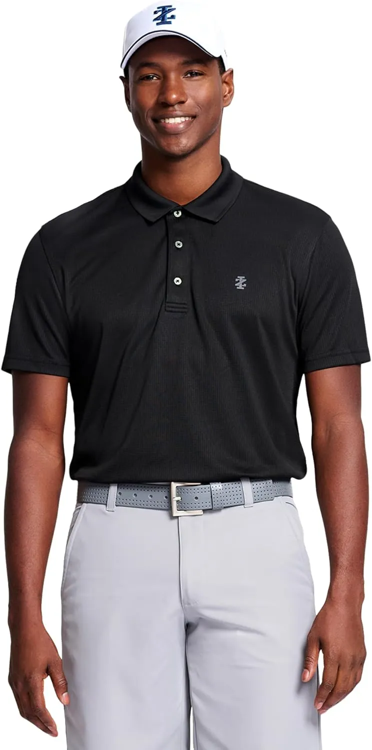 IZOD Men's Performance Golf Grid Polo