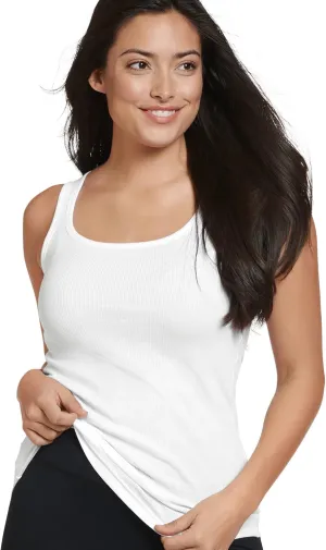 Jockey Women's Performance 100% Cotton Rib Tank