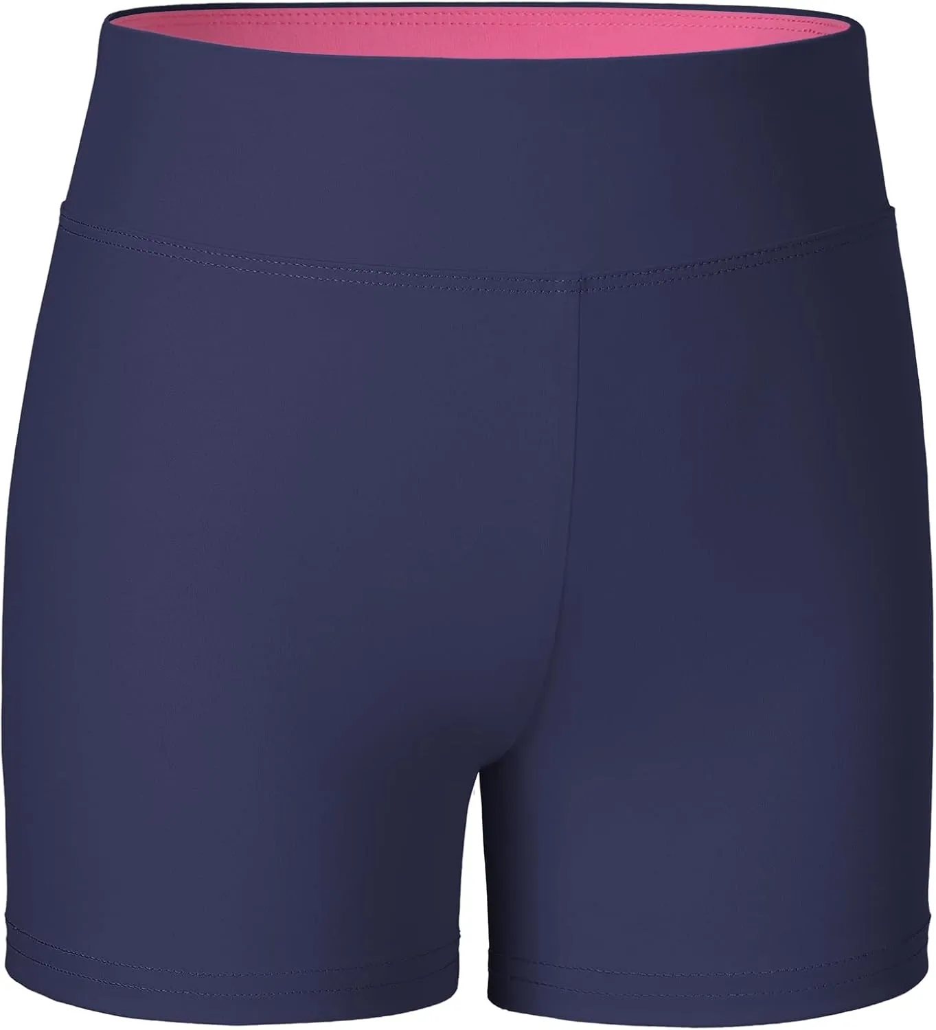 JOCMIC Girls Athletic Shorts Kids Dance High Waisted Yoga Short for Bike Gym Volleyball Running