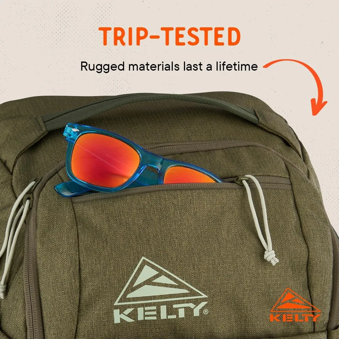 Kelty | Redwing Traveler Backpacks, Travel Pack for Adventure Travel | Burnt Olive & Black