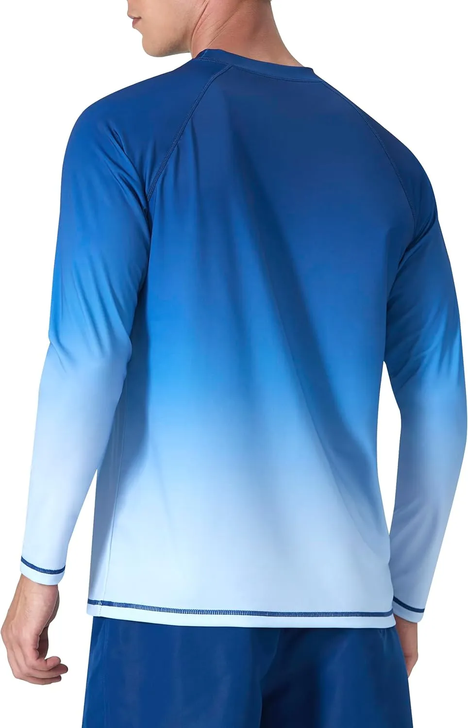 KPSUN Mens Swim Shirts UPF 50  Rash Guard Long Sleeve Sun UV Protection Beach Shirts Quick Dry Fishing T-Shirt