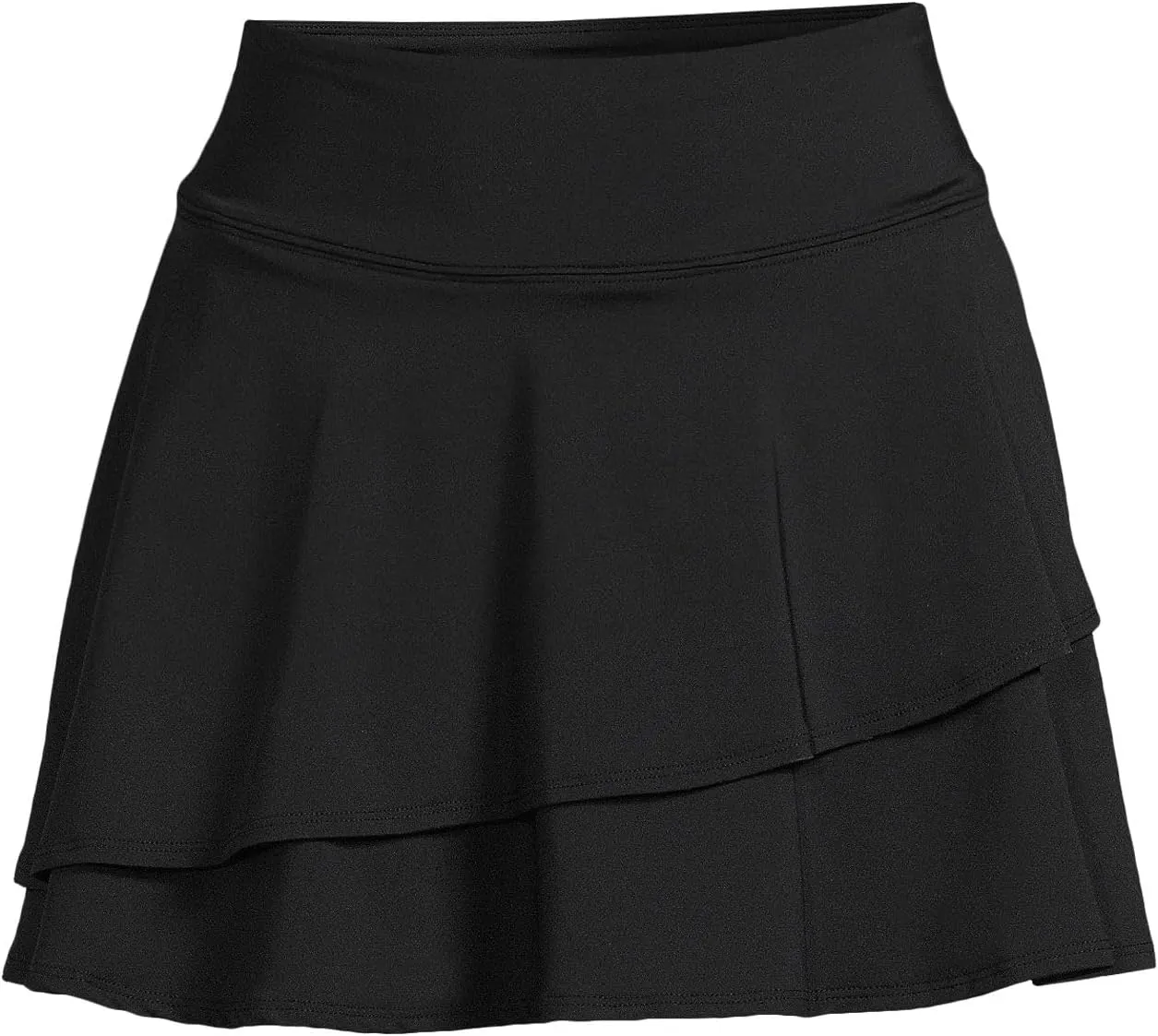 Lands' End Women's High Waisted Tulip Hem Swim Skort