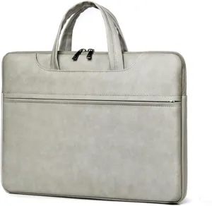 Laptop Bag PU Leather Ladies For Shockproof Bag Laptop Hand Briefcase Handbag