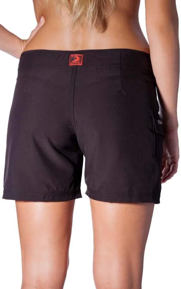 Maui Rippers Womens 5" 4-Way Stretch Swim Shorts Boardshorts