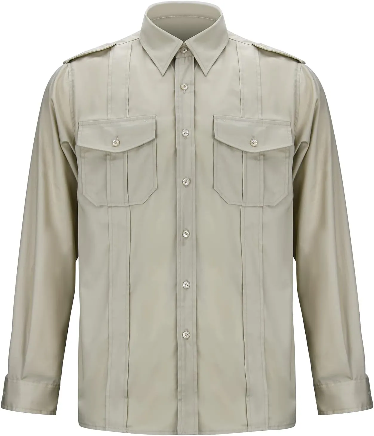 Mens Adventure Shirt Jones Jr. Shirt Raiders Safari Costume Dr. Henry Tops with Pockets Halloween Cosplay Outfit