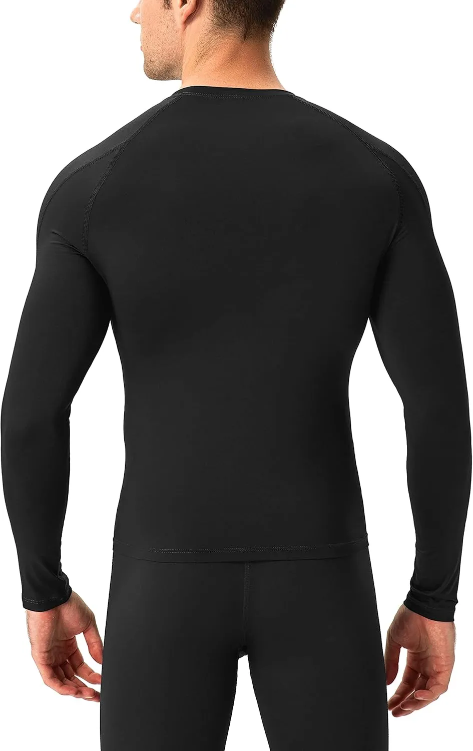 Men's Compression Shirts Long Sleeve Athletic Workout Tops Gym Undershirts Active Sports Baselayers