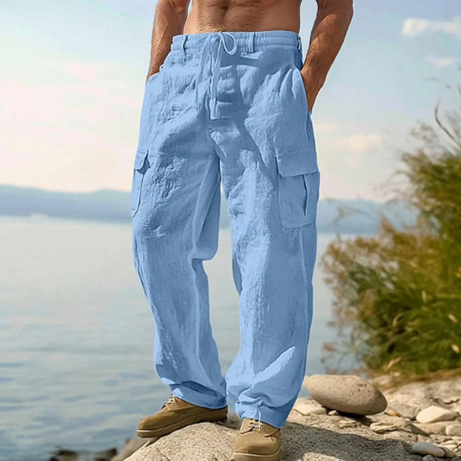 Mens Dress Pants Pajama Jogger Baggy Outfits Shorts Riding Smarty Motorcycle Basketball Sport Football Wide Leg Baggy