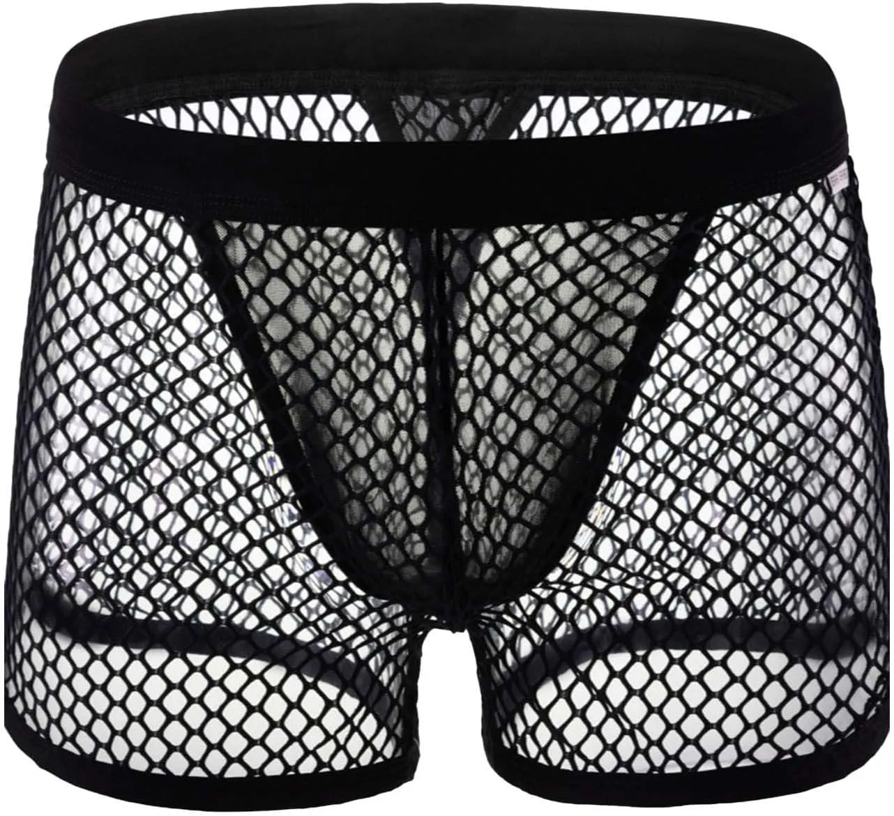 Men's Fashion Design Sexy Style Mesh Personality Shorts