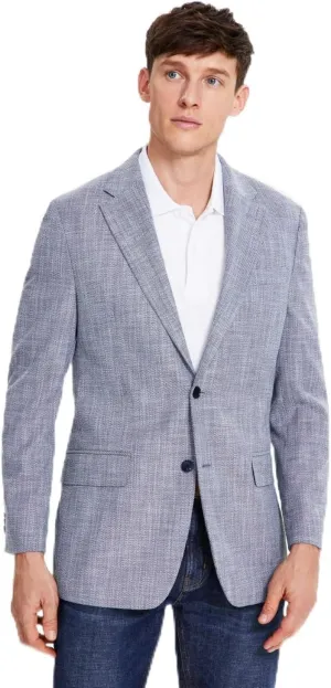 Mens Modern fit Sport Coat Blazer 38 S Blue