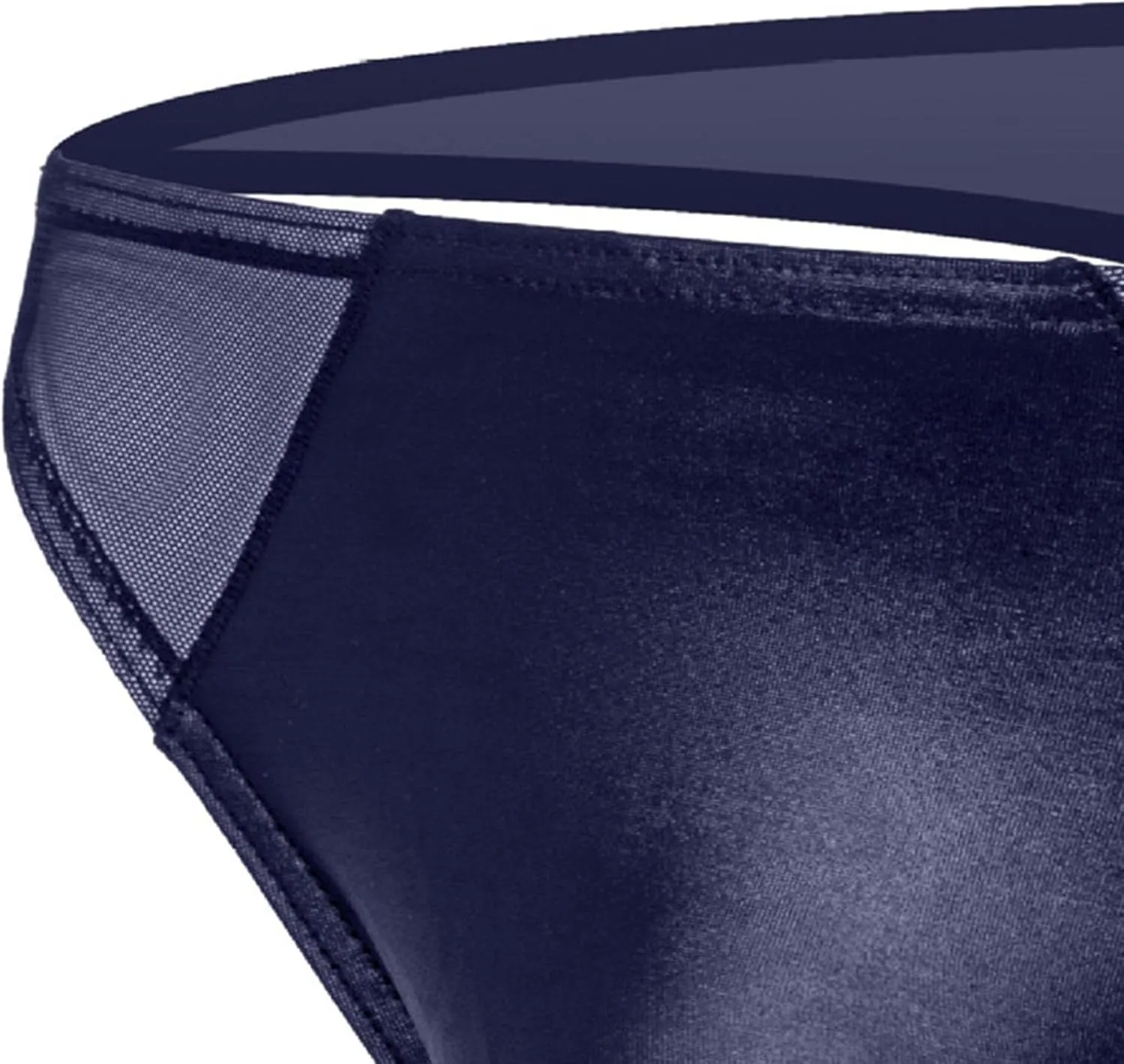 Men'S Thong Faux Leather Briefs Bikini Underwear Low Waist G-Strings Thongs Naughty Sexy Lingerie Athletic Jockstrap
