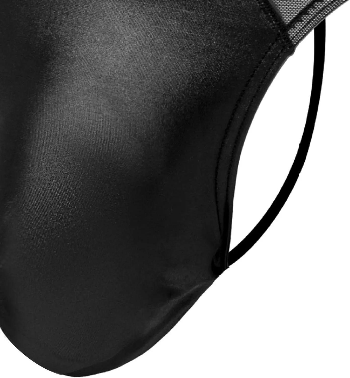 Men'S Thong Faux Leather Briefs Bikini Underwear Low Waist G-Strings Thongs Naughty Sexy Lingerie Athletic Jockstrap