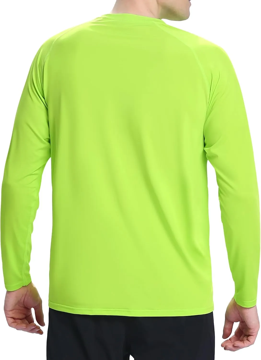 Men's UPF 50  Sun Protection Shirts UV SPF Long Sleeve Rash Guard Fishing Swim Shirt Quick Dry