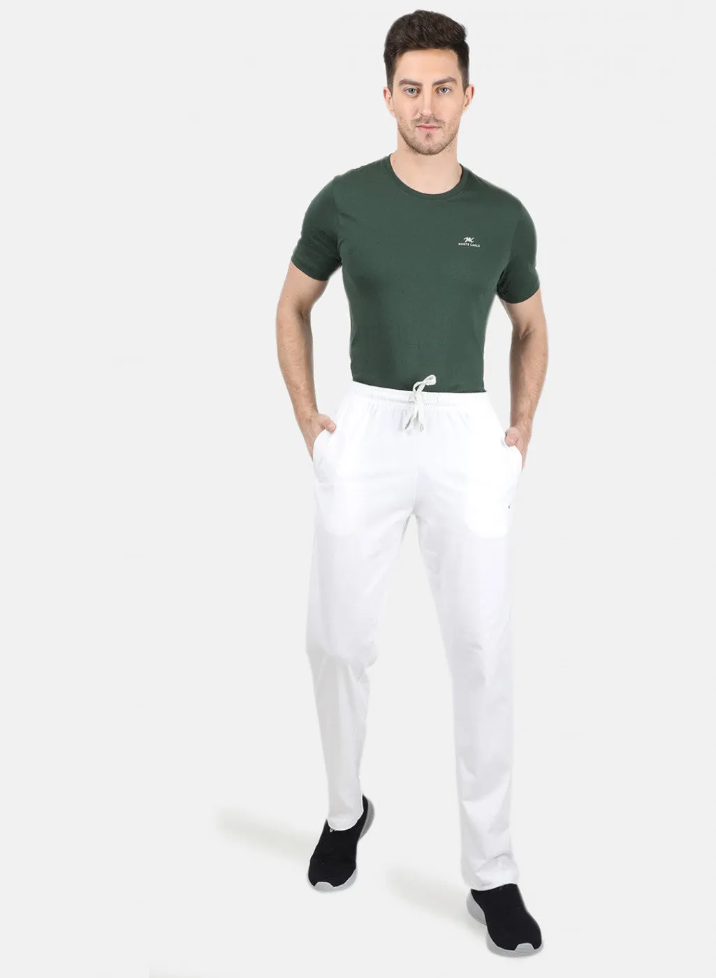 Mens White Plain Lower