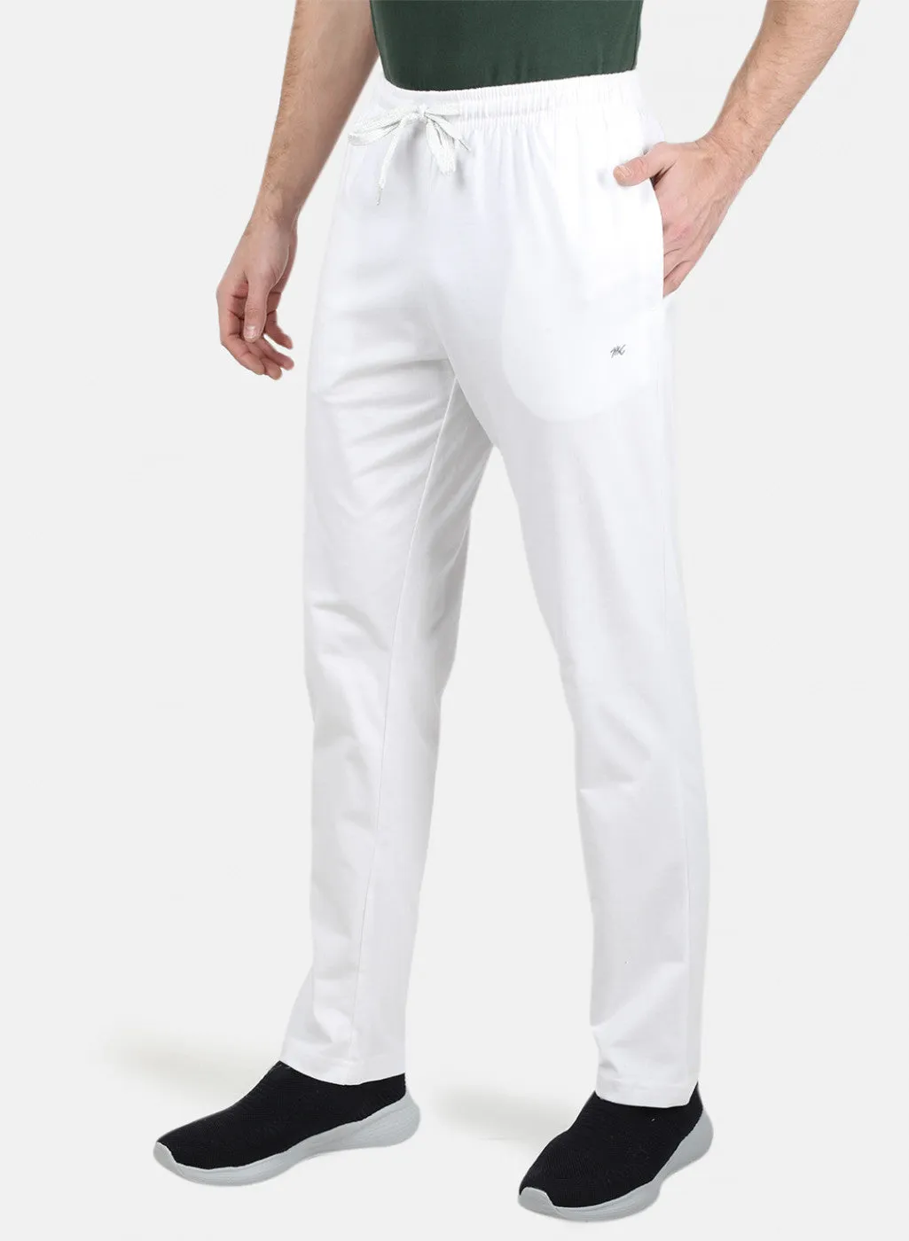 Mens White Plain Lower