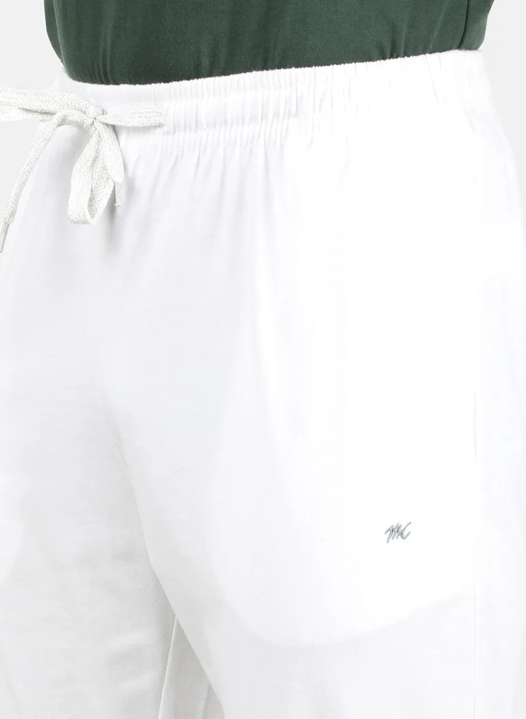 Mens White Plain Lower