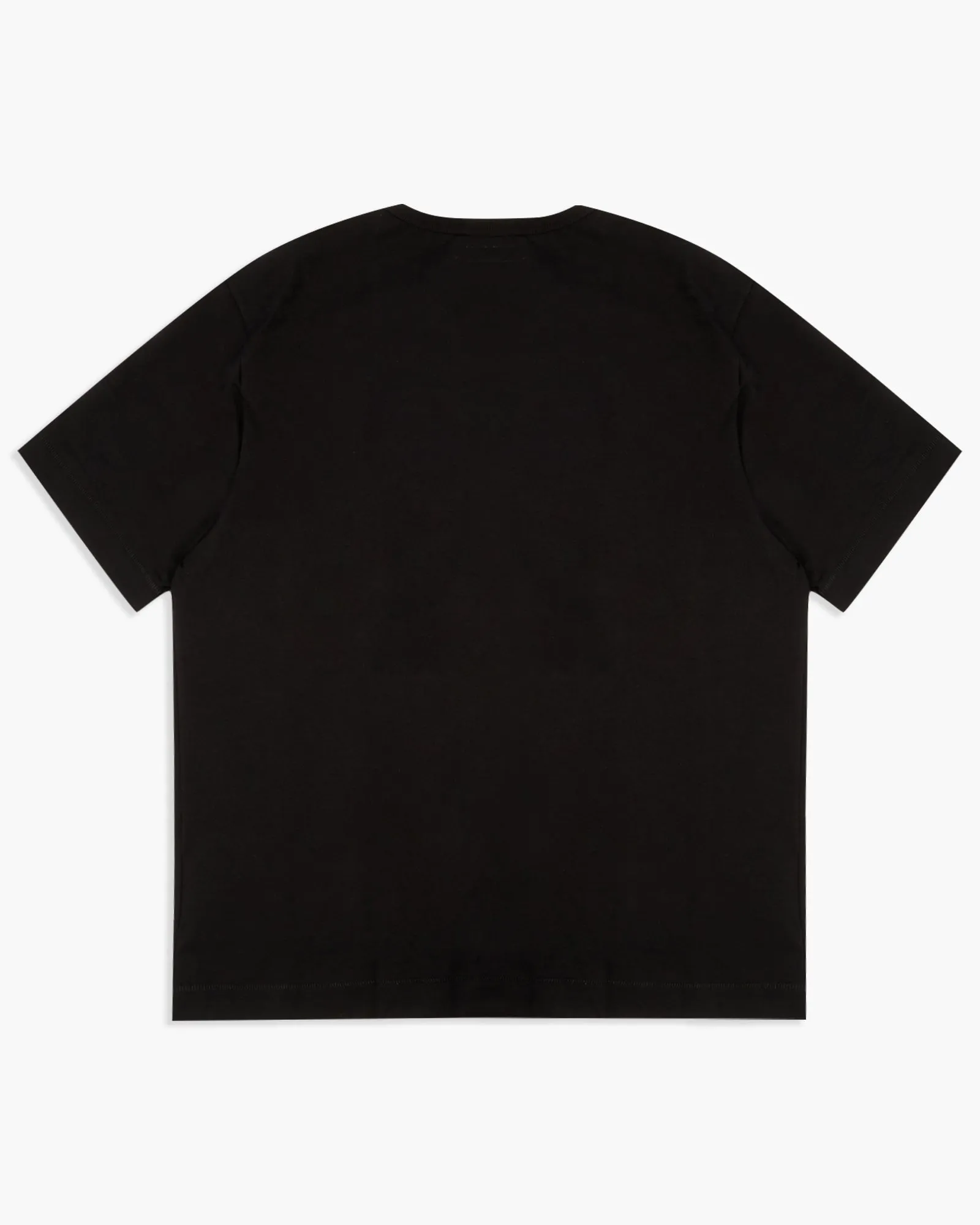 Merz b. Schwanen Good Originals 2M15C Cropped Classic Fit 6.8oz Sturdy Jersey Tee - Black