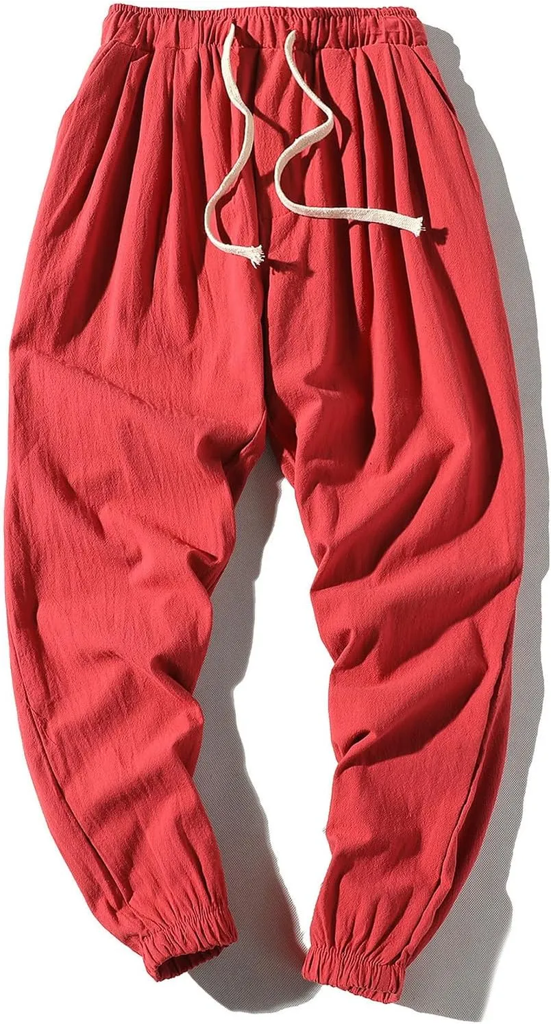 Ninja Pants Harem Men Long Shorts Summer Beach Hippie Trousers Mens Boho Yoga Japanese Unisex Thai Fisherman