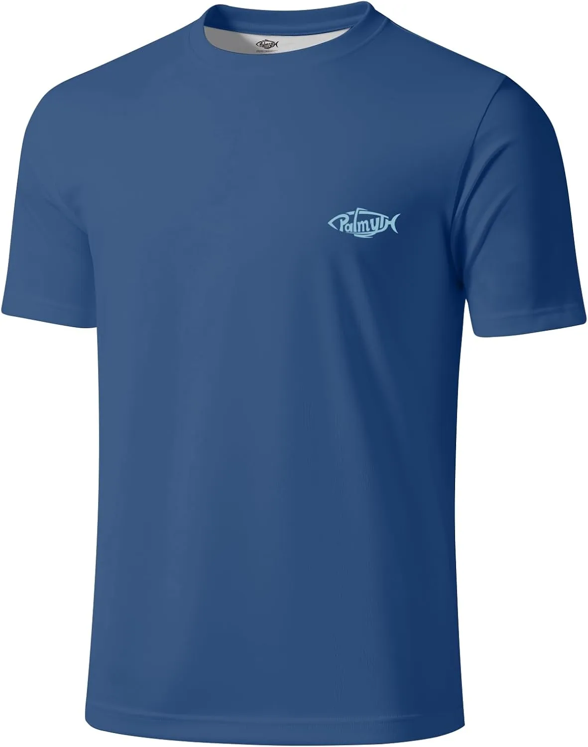 Palmyth Men's Fishing Shirt Short Sleeve T-Shirt Sun Protection UV UPF 50  Tee