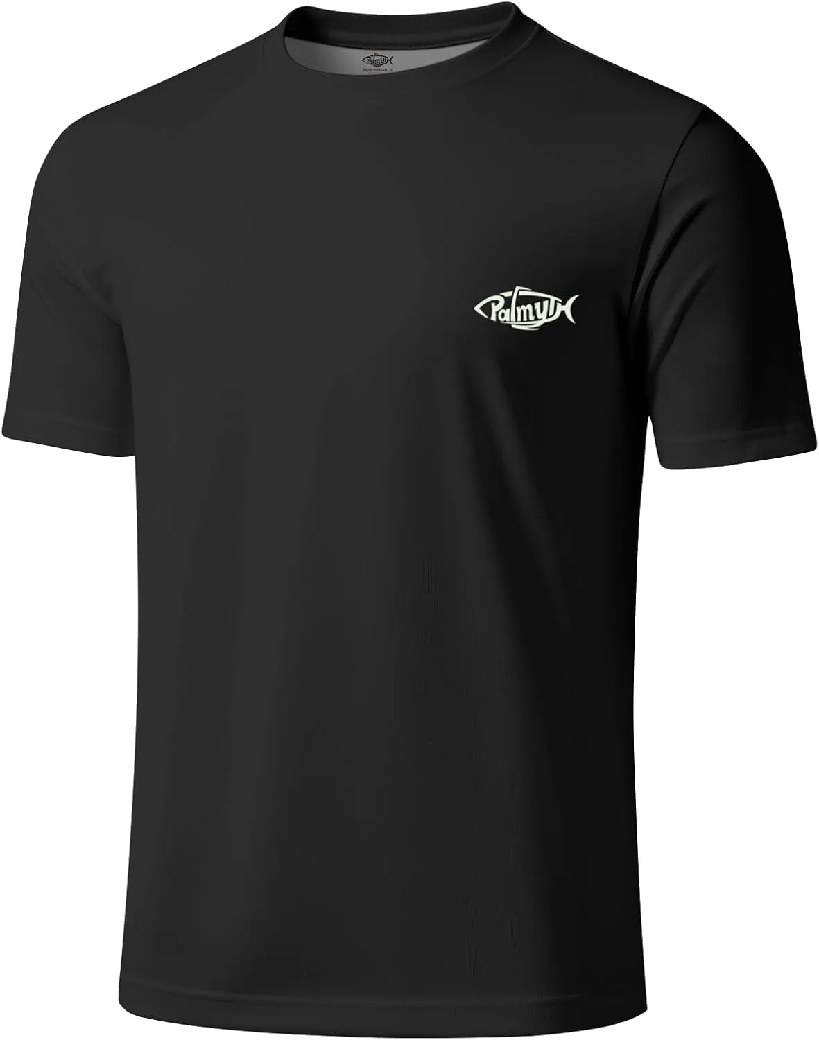 Palmyth Men's Fishing Shirt Short Sleeve T-Shirt Sun Protection UV UPF 50  Tee