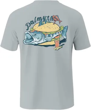 Palmyth Men's Fishing Shirt Short Sleeve T-Shirt Sun Protection UV UPF 50  Tee