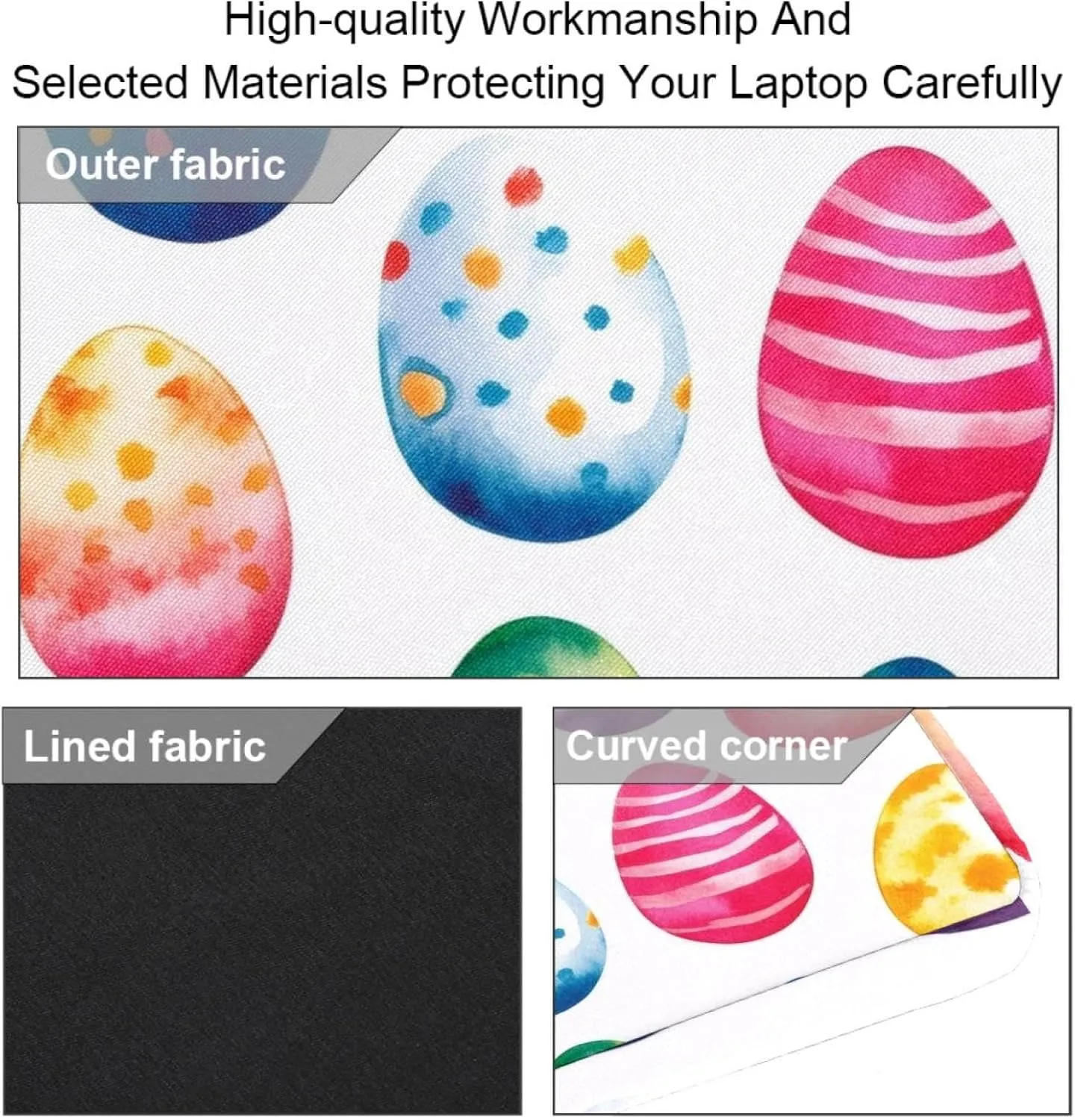 Protective Laptop Shoulder Messenger Bag Colorful Abstract Modern Background Briefcase Carrying Case Sleeve