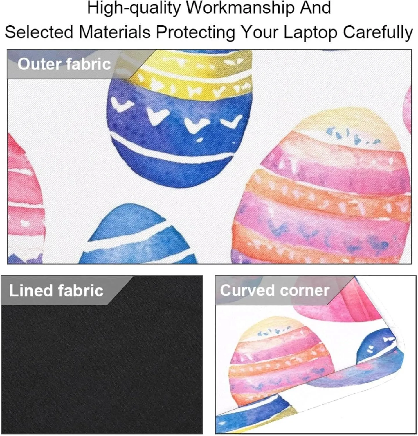 Protective Laptop Shoulder Messenger Bag Colorful Abstract Modern Background Briefcase Carrying Case Sleeve