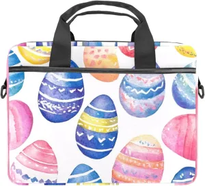 Protective Laptop Shoulder Messenger Bag Colorful Abstract Modern Background Briefcase Carrying Case Sleeve