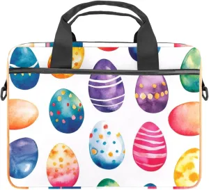 Protective Laptop Shoulder Messenger Bag Colorful Abstract Modern Background Briefcase Carrying Case Sleeve