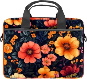 Protective Laptop Shoulder Messenger Bag Colorful Abstract Modern Background Briefcase Carrying Case Sleeve