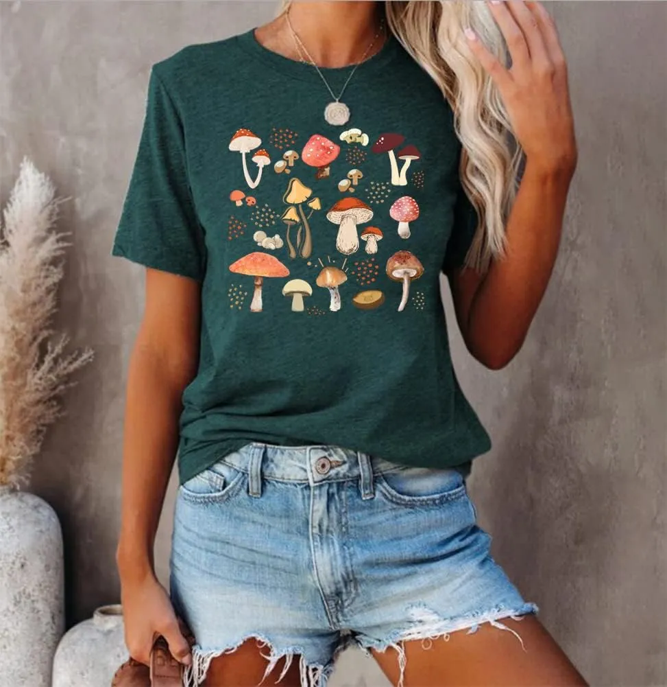 Retro Stay Groovy Shirt for Women Hippie 70s T-Shirt Cute Floral Graphic Tees Casual Summer Short Sleeve Tops