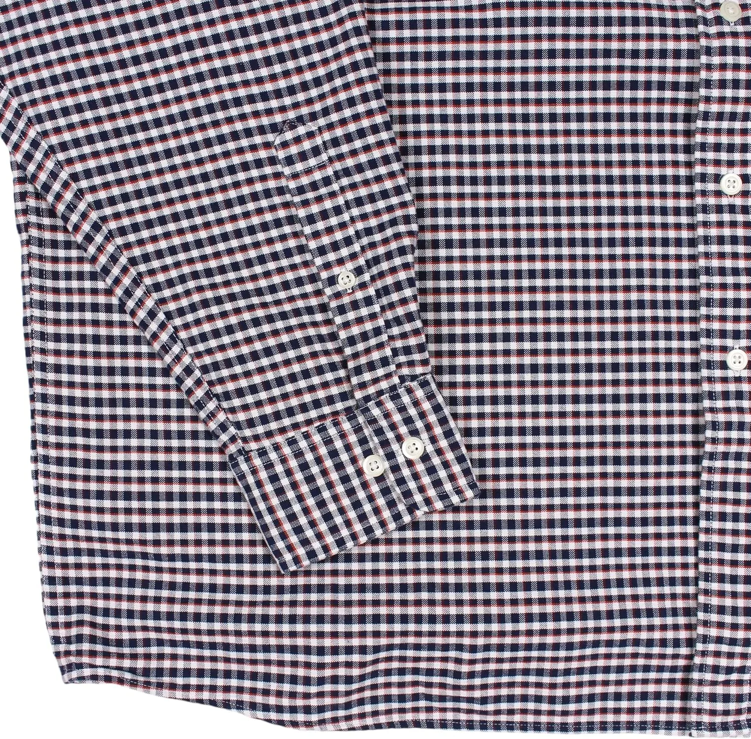 Roundtree & Yorke Lightweight Pinpoint Oxford Men's Long Sleeve Dress Shirt - Regular Sizes
