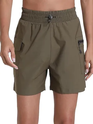 Rrosseyz Women's Hiking Cargo Shorts with Pockets Quick Dry Athletic Gym for Women Exercise Lounge