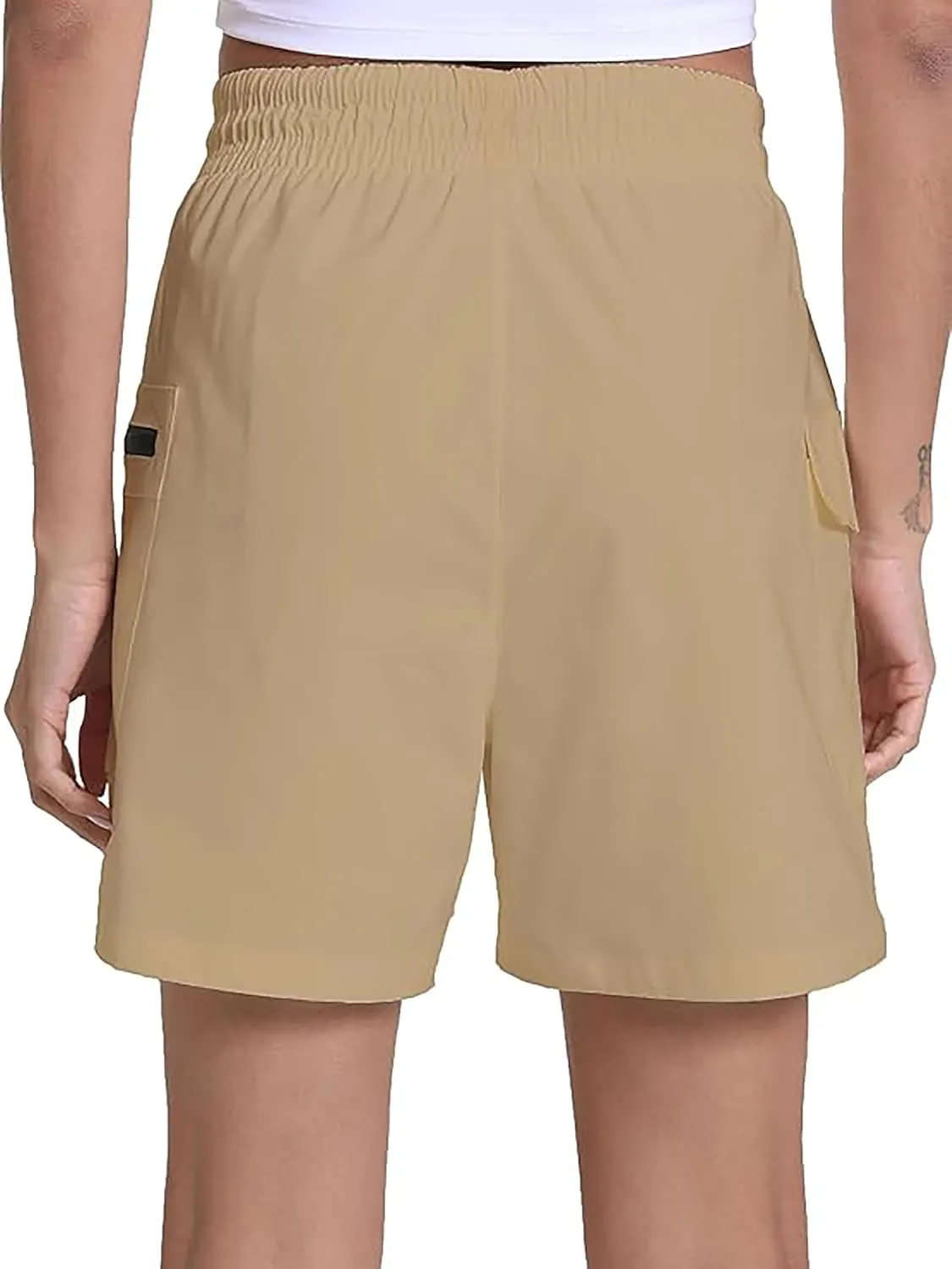 Rrosseyz Women's Hiking Cargo Shorts with Pockets Quick Dry Athletic Gym for Women Exercise Lounge