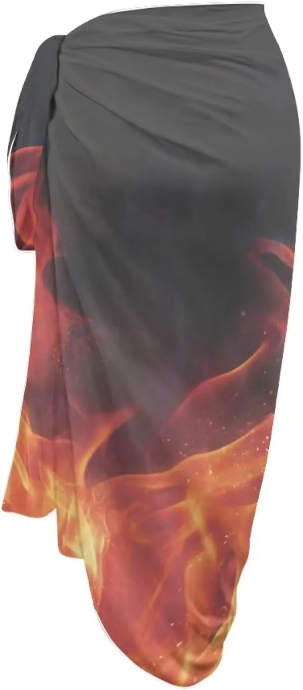 Sarong Cover Up for Womens Beach Cover Up Bikini Bathing Suit Swimsuit Scarf Swimwear Coverup Pareo Wraps