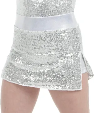 Sequin Dance Performance Skort for Women
