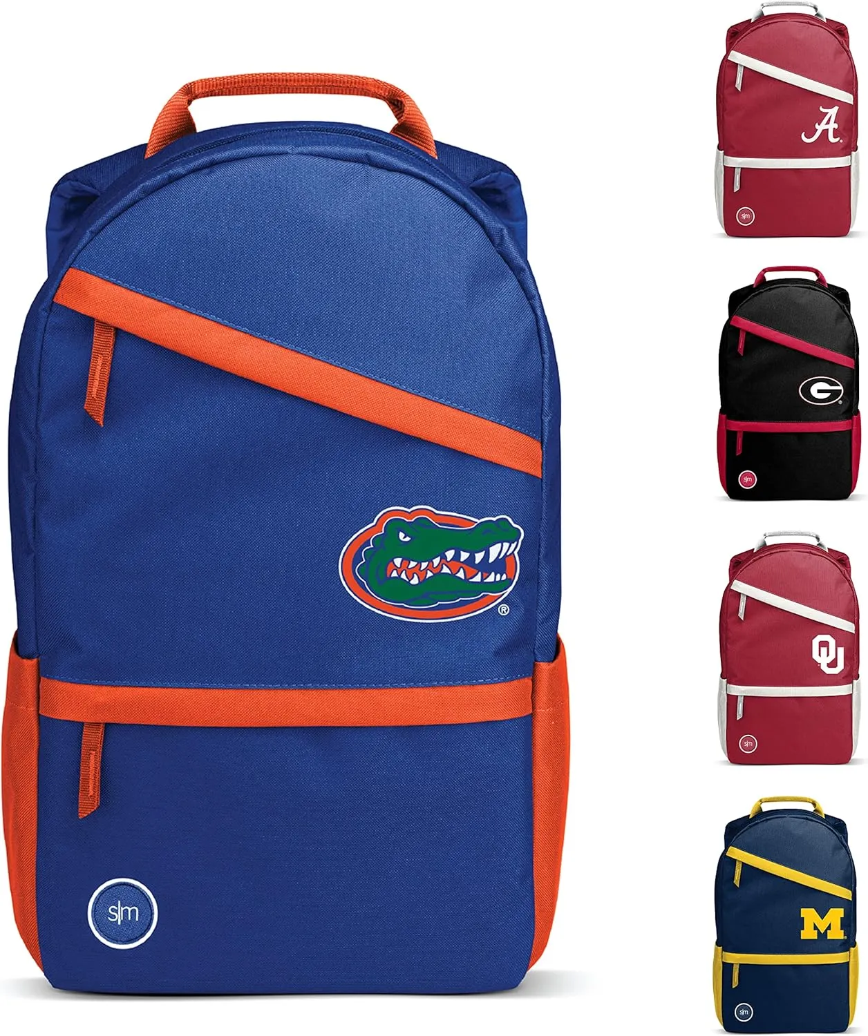 Simple Modern Officially Licensed Collegiate Backpack with Laptop Sleeve, Team Color, 20L