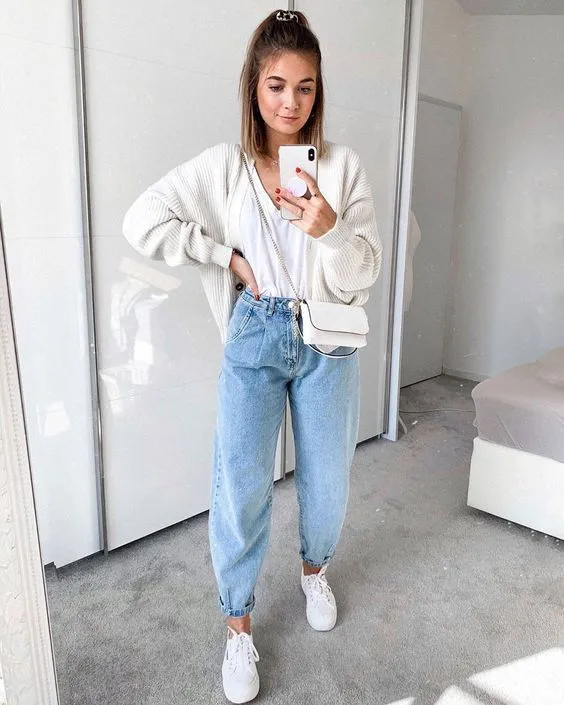 Slouchy Jeans (Double Pleated)