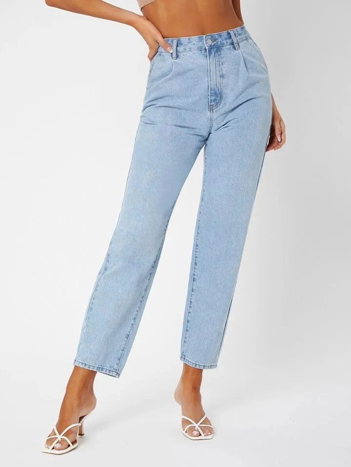 Slouchy Jeans (Double Pleated)