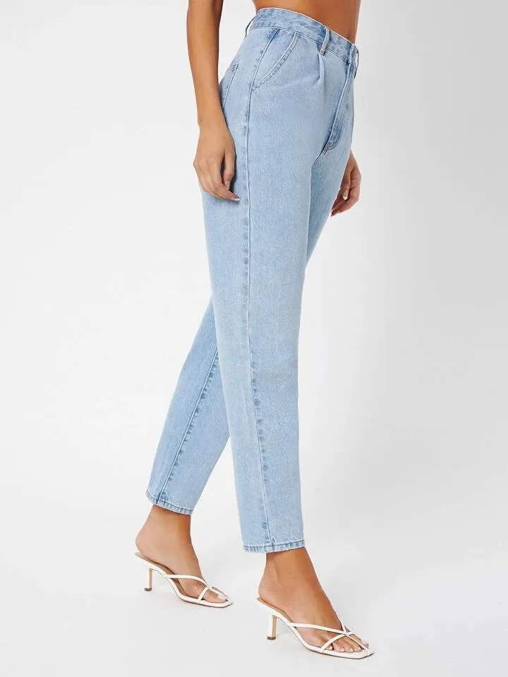Slouchy Jeans (Double Pleated)