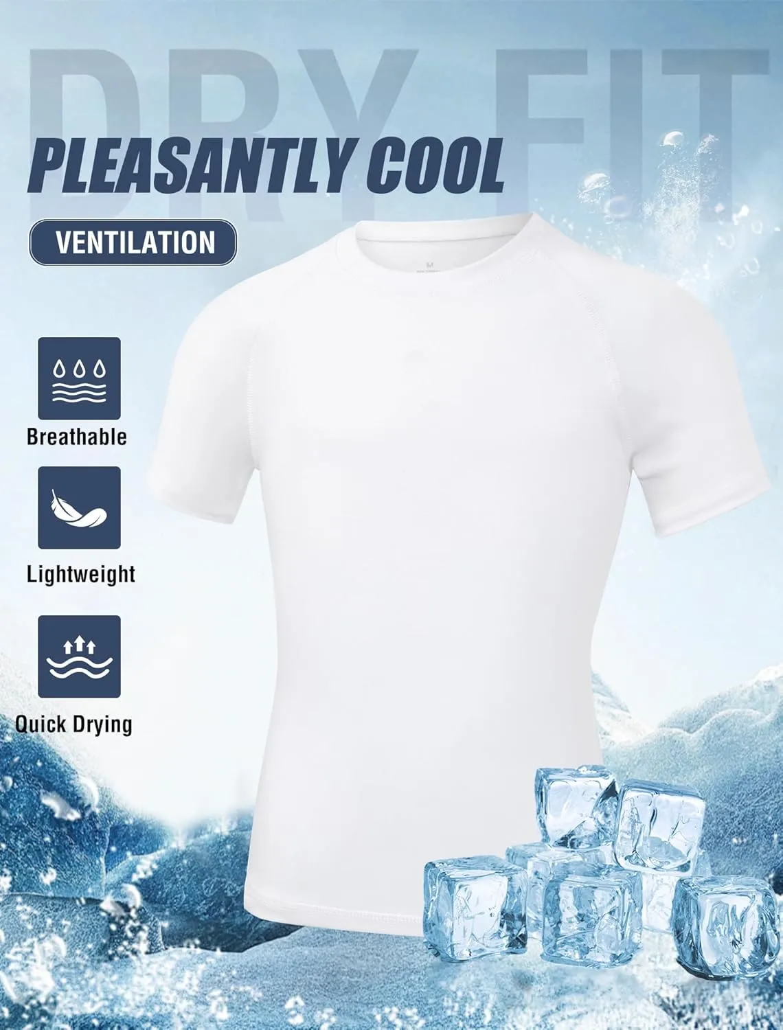 Star Vibe Boys Compression Shirt Short Sleeve Quick Dry Athletic Shirts Kids Sports Base Layer Performance Summer Tops