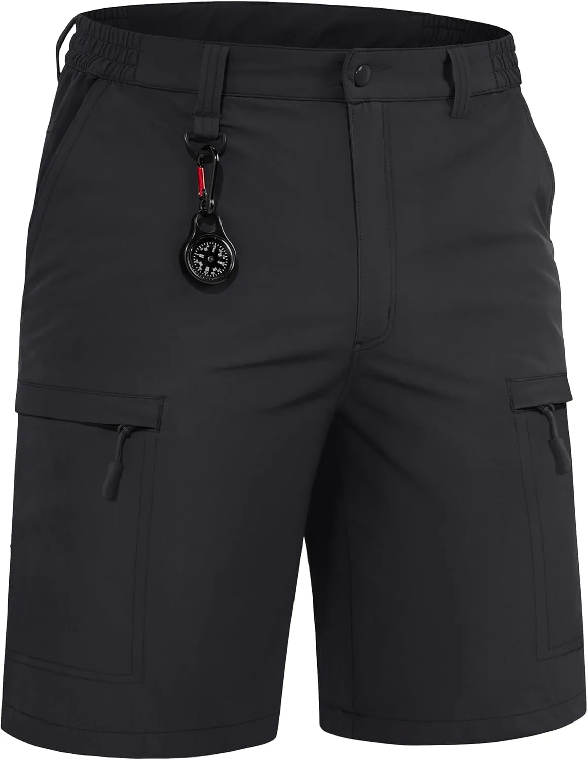 TACVASEN Men's Hiking Cargo Shorts Quick Dry Lightweight for Outdoor Golf Fishing Tactical Casual with Multi Pockets