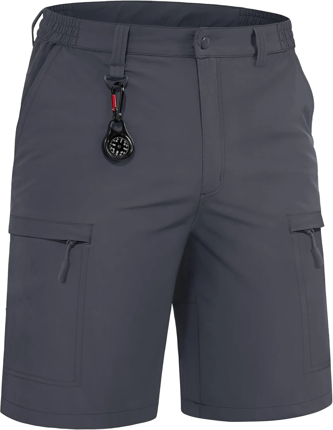 TACVASEN Men's Hiking Cargo Shorts Quick Dry Lightweight for Outdoor Golf Fishing Tactical Casual with Multi Pockets