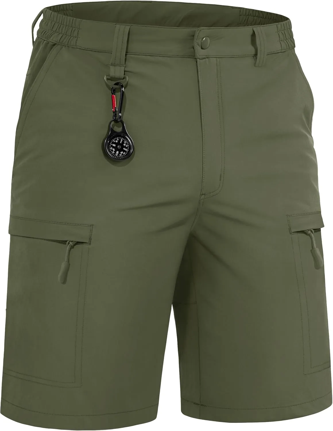 TACVASEN Men's Hiking Cargo Shorts Quick Dry Lightweight for Outdoor Golf Fishing Tactical Casual with Multi Pockets