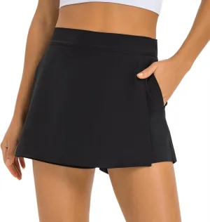 Tennis Skirt for Women Running Athletic Skorts Skirts with Pockets Workout Casual Shorts