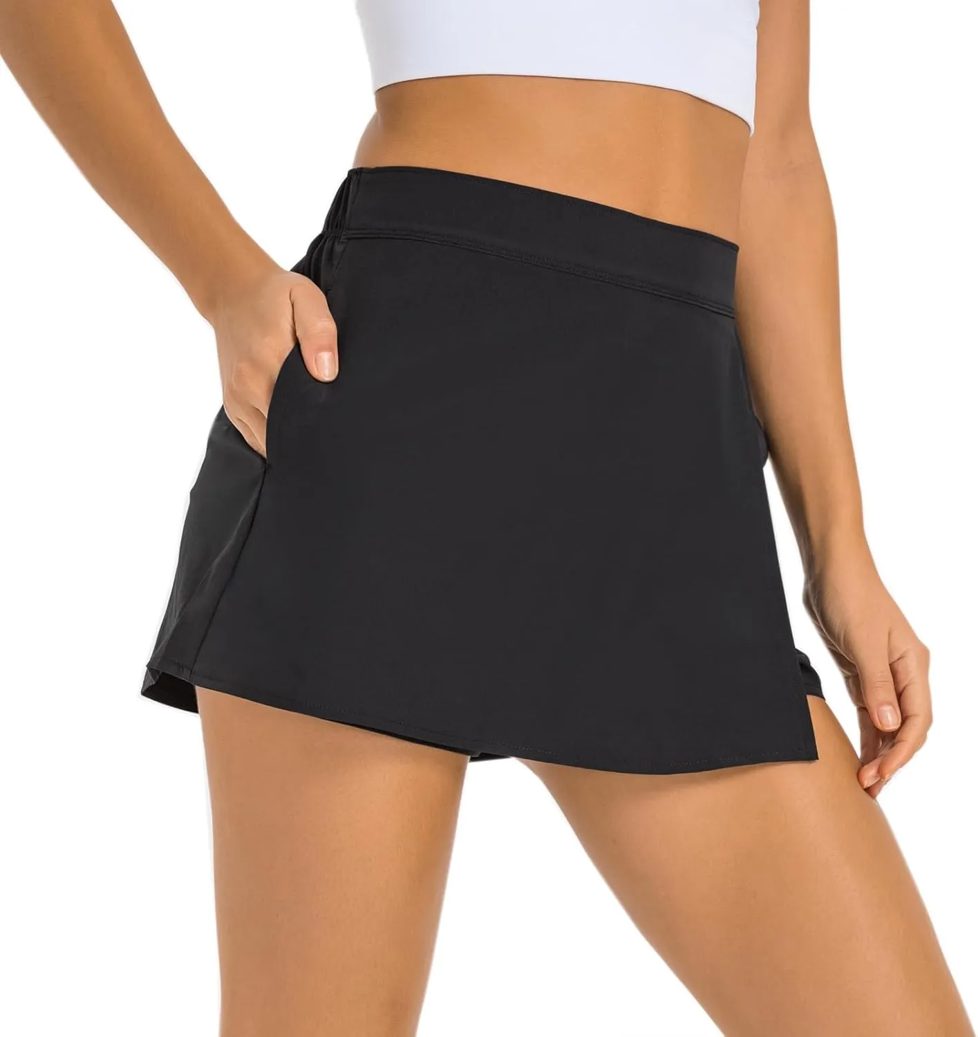 Tennis Skirt for Women Running Athletic Skorts Skirts with Pockets Workout Casual Shorts