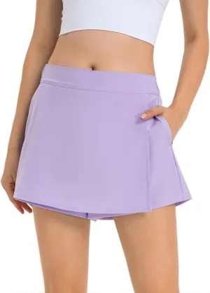 Tennis Skirt for Women Running Athletic Skorts Skirts with Pockets Workout Casual Shorts