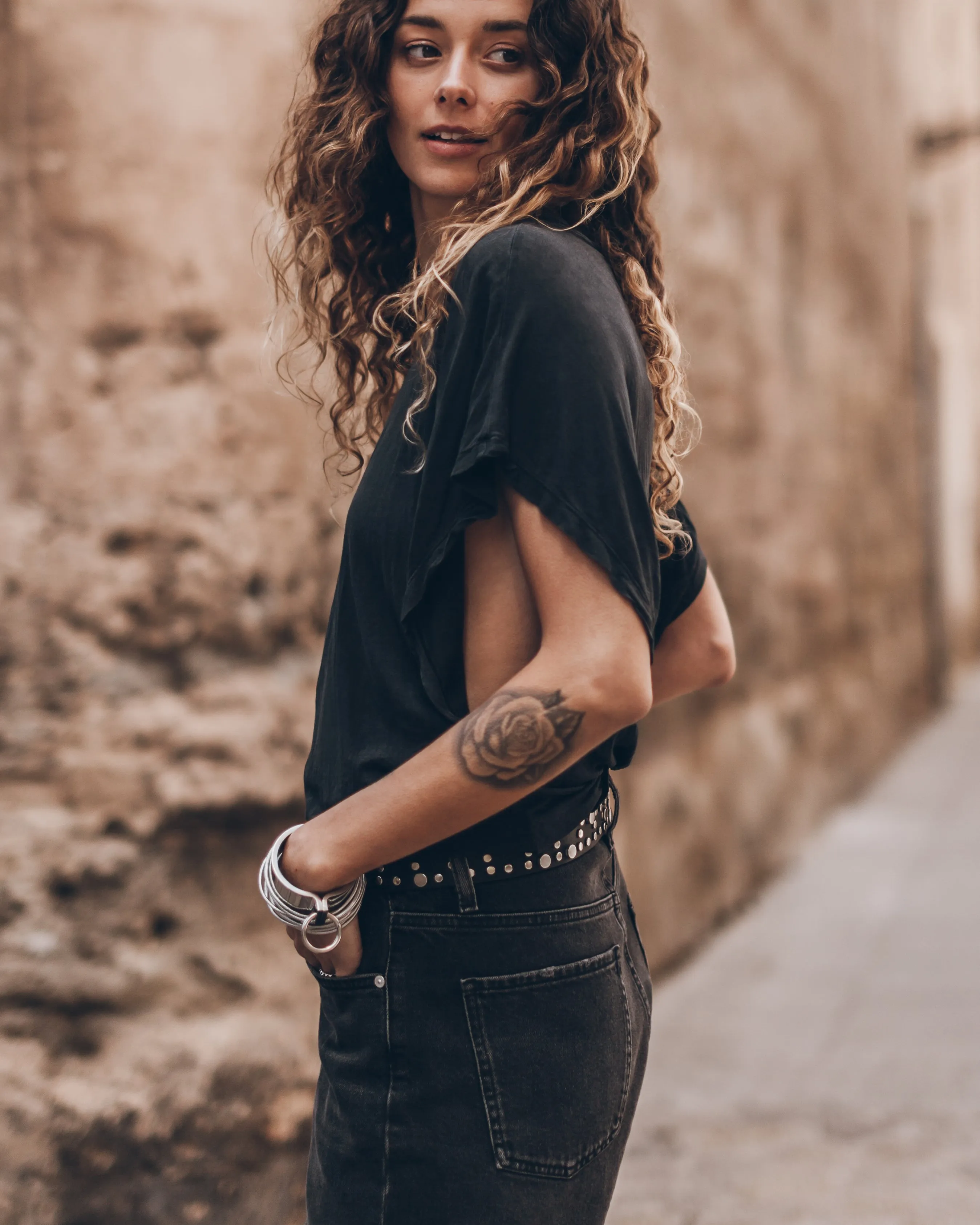 The Dark Thin Batwing T-Shirt