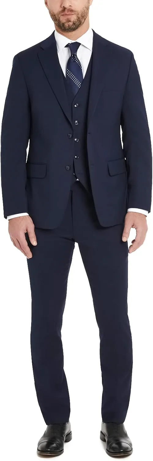 Tommy Hilfiger TH Flex Modern Fit Suit Separates Jacket, Navy, 40 Short