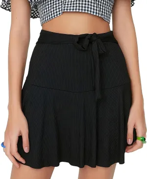 Trendyol Fashion Skorts for Women Casual Summer, Trendy Casual Mini Skirt Shorts Outfit