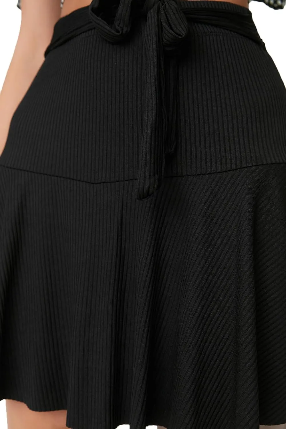 Trendyol Fashion Skorts for Women Casual Summer, Trendy Casual Mini Skirt Shorts Outfit